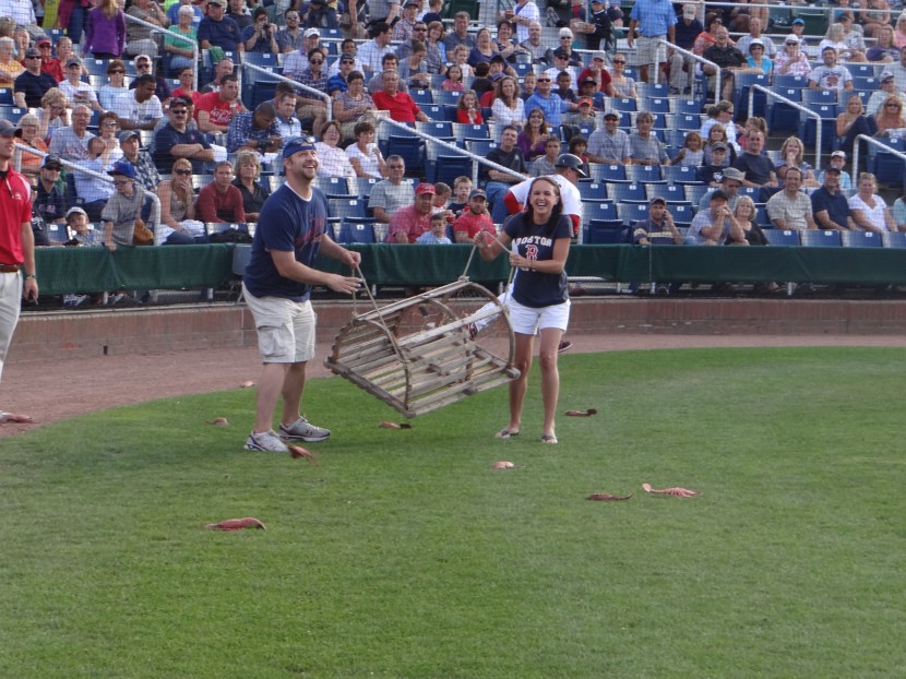 The World Famous Lobster Toss.